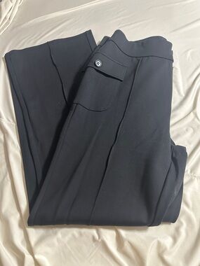 halara black dress pants Halara Pant in Black Linen